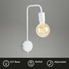 BRILONER Noční lampička 35,5 cm 1x E27 10W bílé BRI 2086-016