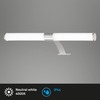 BRILONER LED svítidlo k zrcadlu 40 cm 6 W 720lm chrom BRI 2121014