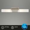 BRILONER Nástěnné svítidlo 43,5 cm 2x E14 40W matný nikl BRI 2125-022