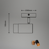 BRILONER Spot, 14 cm, 1x GU10, max. 9W, černá BRI 2144015