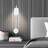 BRILONER Nástěnné svítidlo, 52 cm, 6W, 650lm, bílé BRI 2177016