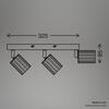 BRILONER Skaft stropní bodové svítidlo - GU10 patice, max. 9W, nastavitelné, starobílá, 3-ramenné 2324036