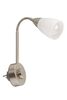 BRILONER Flexibilní svítidlo do zásuvky 23,5 cm E14 25W matný nikl BRI 2491012P