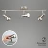 BRILONER Bodové svítidlo 48 cm 3xGU10 9W 750lm matný nikl BRI 2843-032