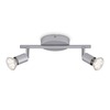 BRILONER Bodové svítidlo 25,5x7 cm 2xGU10 4,8W 520lm titan BRI 2915-024