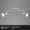 BRILONER Bodové svítidlo 25,5x7 cm 2xGU10 4,8W 520lm titan BRI 2915-024
