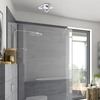 BRILONER LED bodové svítidlo pr. 22 cm 3x4W 350lm chrom IP44 BRI 2995-038R