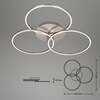 BRILONER LED rám 71,7 cm 40W 4400lm matný nikl BRI 3090012
