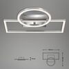 BRILONER LED rám 38 cm 19W 1800lm chrom BRI 3108018