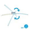 BRILONER LED stropní svítidlo 78 cm 2x9W 1400lm hliník BRI 3164-029