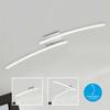 BRILONER LED stropní svítidlo 78 cm 2x9W 1400lm hliník BRI 3164-029