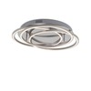 BRILONER LED stropní svítidlo, pr. 52,5 cm, 56 W, hliník-chrom BRI 3248-018