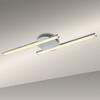 BRILONER LED nástěnné a stropní svítidlo, 55,4 cm, 12 W, hliník BRI 3257-029