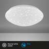 BRILONER LED stropní svítidlo hvězdné nebe, pr. 28 cm, 12 W, bílé BRI 3360-016
