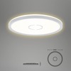 BRILONER Slim svítidlo LED panel, pr. 29,3 cm, 2400 lm, 18 W, stříbrná BRI 3391-014
