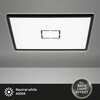 BRILONER Slim svítidlo LED panel, 42 cm, 3000 lm, 22 W, černá BRI 3393-015