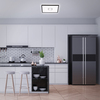 BRILONER Slim svítidlo LED panel, 42 cm, 3000 lm, 22 W, černá BRI 3393-015