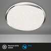 BRILONER LED stropní svítidlo hvězdné nebe, pr. 33 cm, 18 W, chrom BRI 3403-118