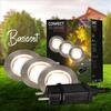 BRILONER CONNECT TO SHINE startovací sada Padouk 3ks LED zapuštěných svítidel do země, IP67 3914032