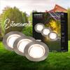 BRILONER CONNECT TO SHINE prodlužovací sada Padouk 3ks LED zapuštěných svítidel do země, IP67 3915032