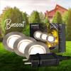 BRILONER CONNECT TO SHINE startovací sada 12V zahradní osvětlení - trafo, 3x LED svítidlo do země, IP67, stříbrná 3916032