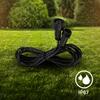 BRILONER CONNECT TO SHINE 3ks sada prodlužovací kabel 200 cm – IP67 ochrana proti vodě, 12V, černá 3920035