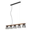 BRILONER Závěsné svítidlo, 110 cm, max. 25 W, černá BRI 4077-055