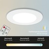 BRILONER CCT LED vestavná svítidla sada, pr.9,2 cm, 3x LED, 4,8 W, 450 lm, bílé IP44 BRI 7034-036