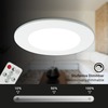 BRILONER CCT LED vestavná svítidla sada, pr.9,2 cm, 3x LED, 4,8 W, 450 lm, bílé IP44 BRI 7034-036