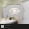 BRILONER LED vestavná svítidla, pr.9 cm, 3x LED, 4,9 W, 480 lm, matný chrom BRI 7036-034