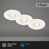 BRILONER LED vestavná svítidla, pr.9 cm, 3x LED, 5 W, 480 lm, bílé BRI 7044-036