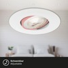 BRILONER 3ks sada LED vestavné svítidlo, pr. 9 cm, 4,9 W, bílé BRI 7048-036