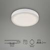 BRILONER LED vestavné svítidlo, pr. 7,5 cm, 3 W, 350 lm, bílé IP44 BRI 7061-416
