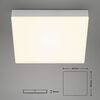 BRILONER LED stropní svítidlo, 28,7 cm, 21 W, stříbrná BRI 7071-014