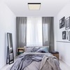 BRILONER LED stropní svítidlo hvězdné nebe, 28,7 cm, 21 W, černá BRI 7078-415