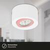 BRILONER LED přisazené svítidlo, pr. 9 cm, 5 W, bílé BRI 7121-016