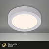 BRILONER LED stropní svítidlo, pr. 17 cm, 11 W, 3000 K matný chrom BRI 7122-014