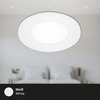 BRILONER LED vestavné svítidlo, pr. 8,6 cm, 3 W, bílé BRI 7125-416