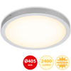 BRILONER LED stropní svítidlo, pr. 40,5 , 24,5 W, matný chrom BRI 7143-014