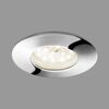 BRILONER LED vestavné svítidlo, pr. 7,5 cm, chrom IP44 BRI 7204-018