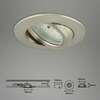 BRILONER 3ks sada LED vestavné svítidlo, pr. 8,2 cm, 4,8W, matný nikl BRI 7209-032