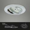 BRILONER 3ks sada LED vestavné svítidlo, pr. 8,2 cm, 5 W, hliník BRI 7209-039