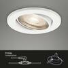 BRILONER 3ks sada LED vestavné svítidlo, pr. 8,6 cm, 5 W, bílé BRI 7220-036