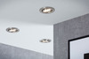 BRILONER 3ks sada LED vestavné svítidlo, pr. 8,6 cm, 3 W, matný nikl BRI 7225-032