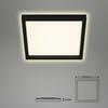 BRILONER LED stropní svítidlo, 29,6 cm, 18 W, černá BRI 7362-015