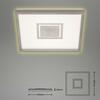 BRILONER Svítidlo LED panel, 42,3 cm, 3000 lm, 22 W, matný nikl BRI 7367-112