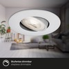 BRILONER LED vestavné svítidlo 4,4 cm 3x 4,9 W 480lm chrom BRI 7602034