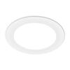 BRILONER LED vestavné bodové svítidlo – pr.22mm, ploché, 18W, 230V, 18W, neutrální bílá, bílé 7995016