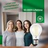 BRILONER EEK A 2ks sada E27 LED žárovka, třída A, Filament, 50.000h, 1055lm, 5W, teple bílé světlo, A60 0551005