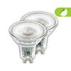 BRILONER EEK A 2ks sada GU10 LED žárovka, třída A, 50.000h, 850lm, 4,7W, teple bílé světlo 0557004